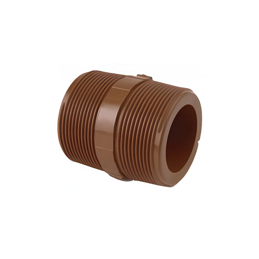 Niple Pvc Marron 1/2" X 3"