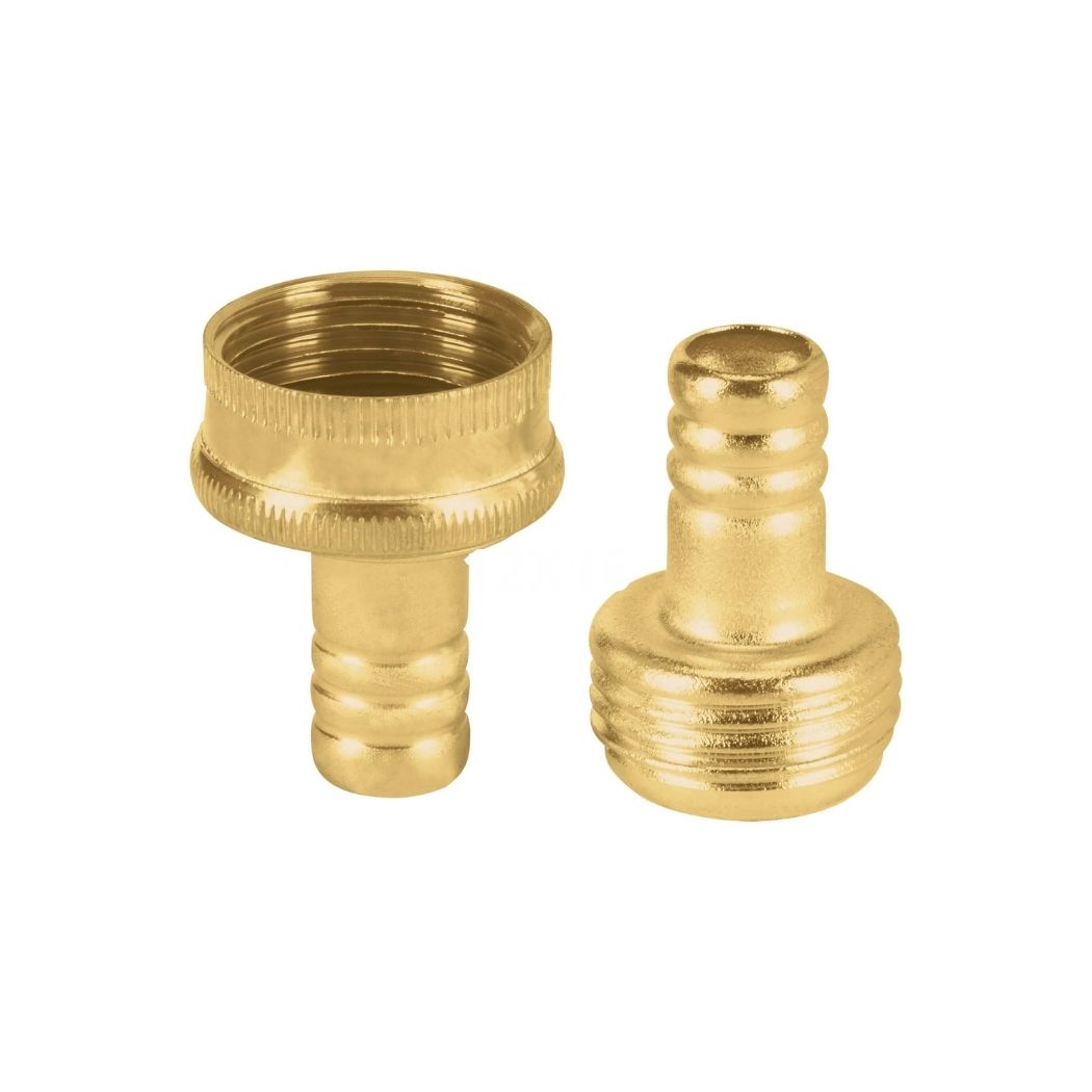 Juego Conexiones Hembra/Macho Rugo 2-Ci 1/2" Bronce