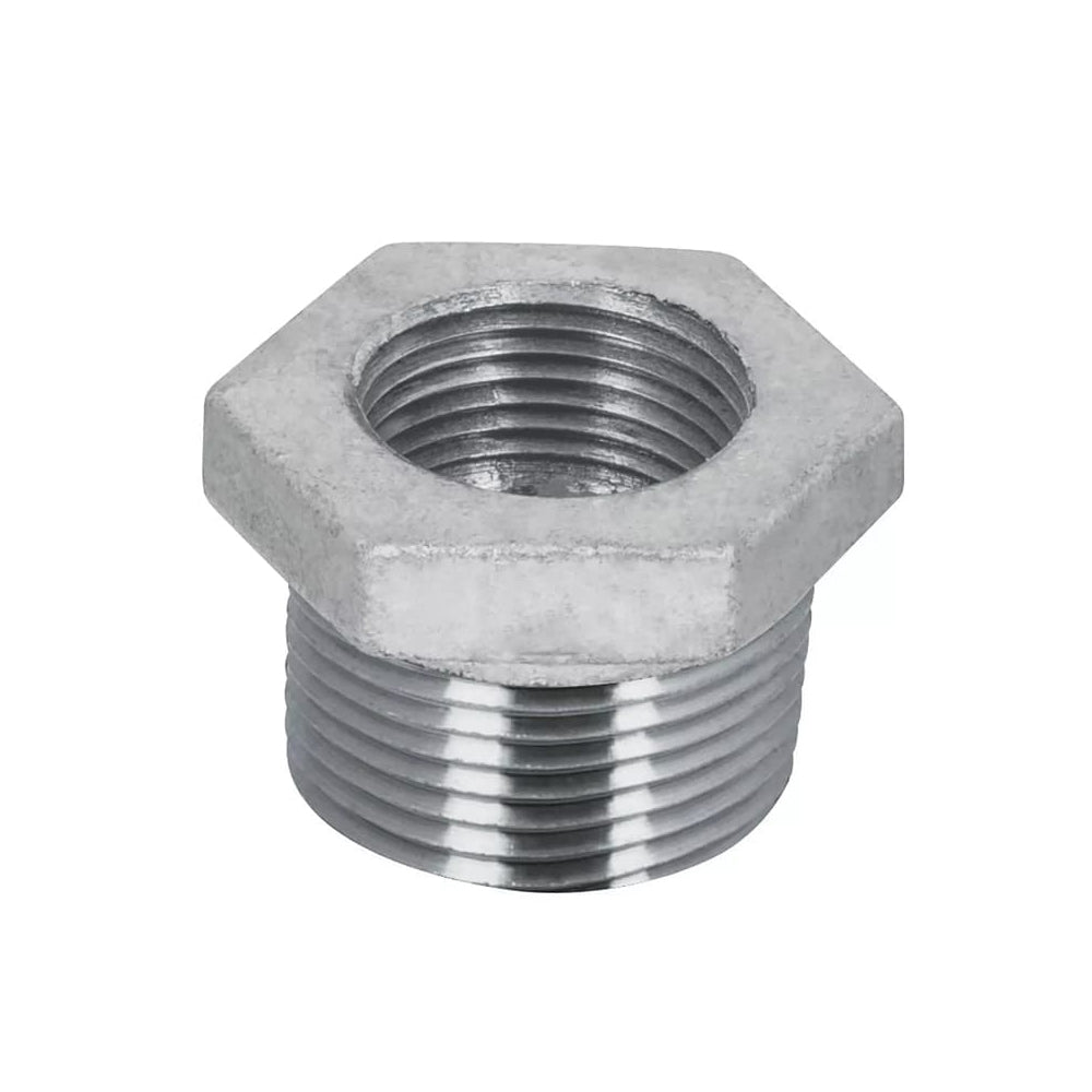 Reduccion Bushing 1" X 3/4" Acero Inoxidable