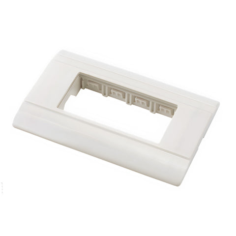 Placa Elegance Kleiman Pla-033 Blanca