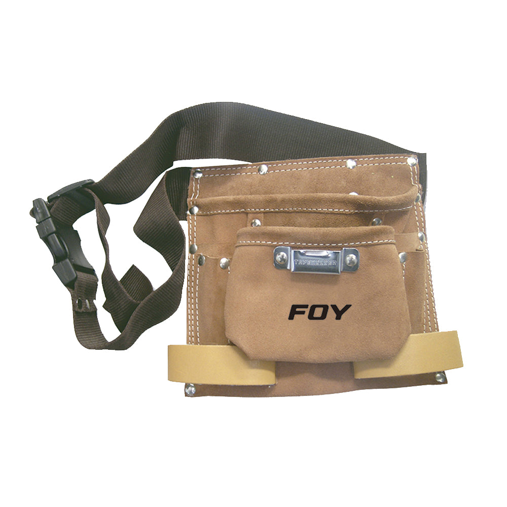 Portaherramientas Foy 143213 De Cuero Con Cinto 2 Comp