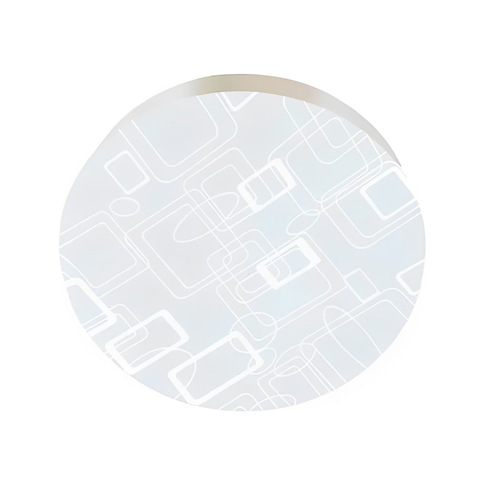 Luminario Circular Led Plafon Extra Plano Bali 24W Adir 6580