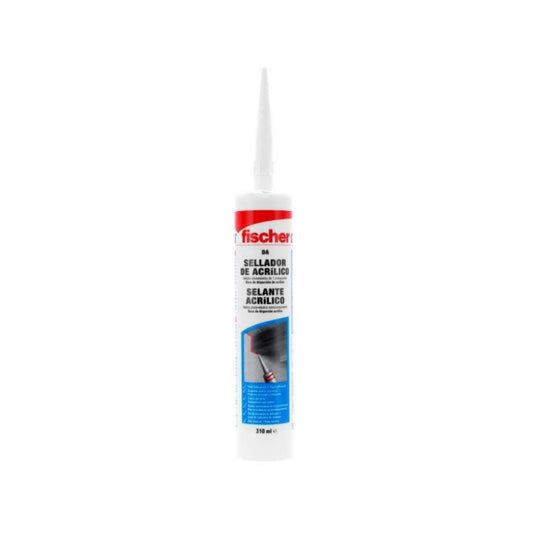 Sellador Acrilico Fischer 310 Ml Blanco