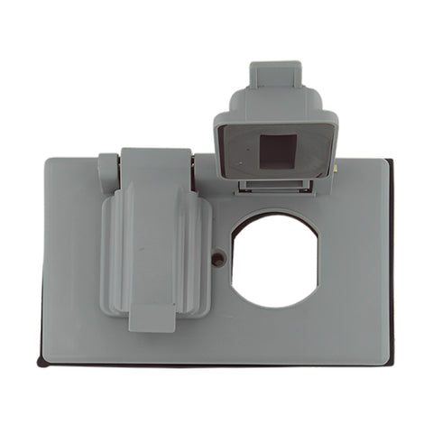 Placaduplex Intemperie Kleiman Pla-022 Abs Gris