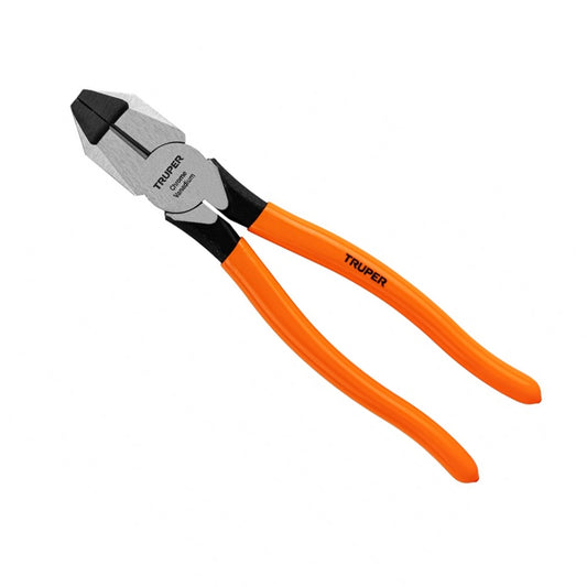 Pinza Electricista 9" Cabeza Cuadrada Mango Pvc Truper 17305