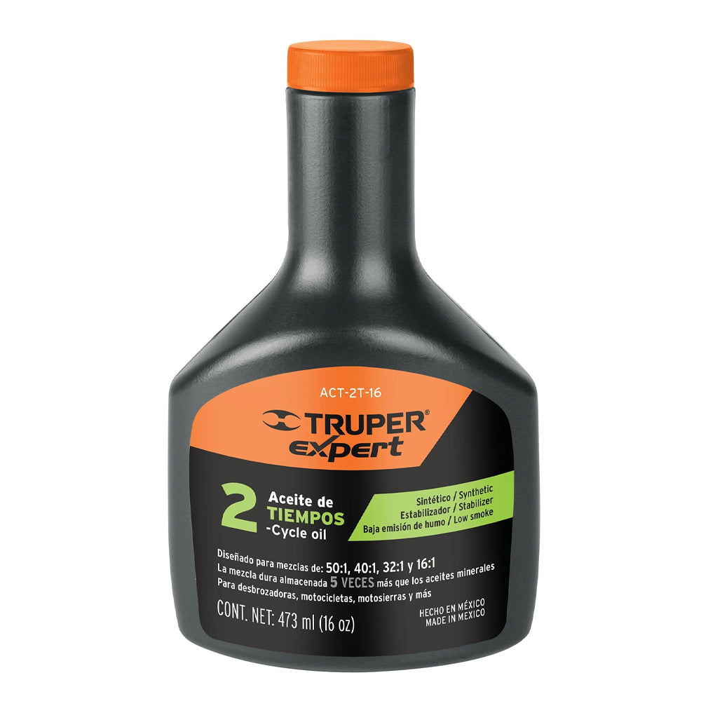 Aceite Motor 2 Tiempos Truper 17625 470 Ml (16 Oz)