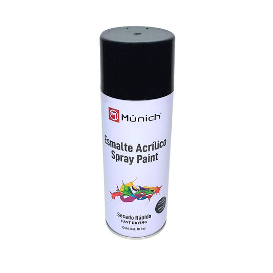 Aerosol Munich Pa-1024 Negro Brillante