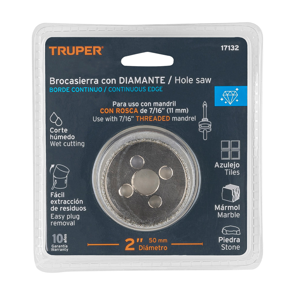 Brocasier17132ra Diamante 2" Truper