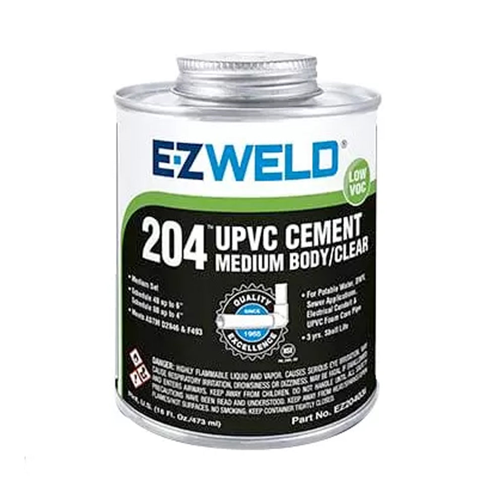 Pegamento E-Z Weld 204 Pvc C-80 237 Ml Transparente