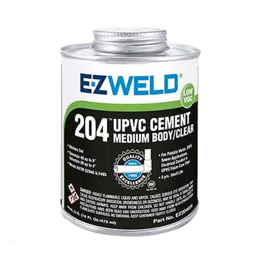 Pegamento E-Z Weld 204 Pvc C-80 237 Ml Transparente