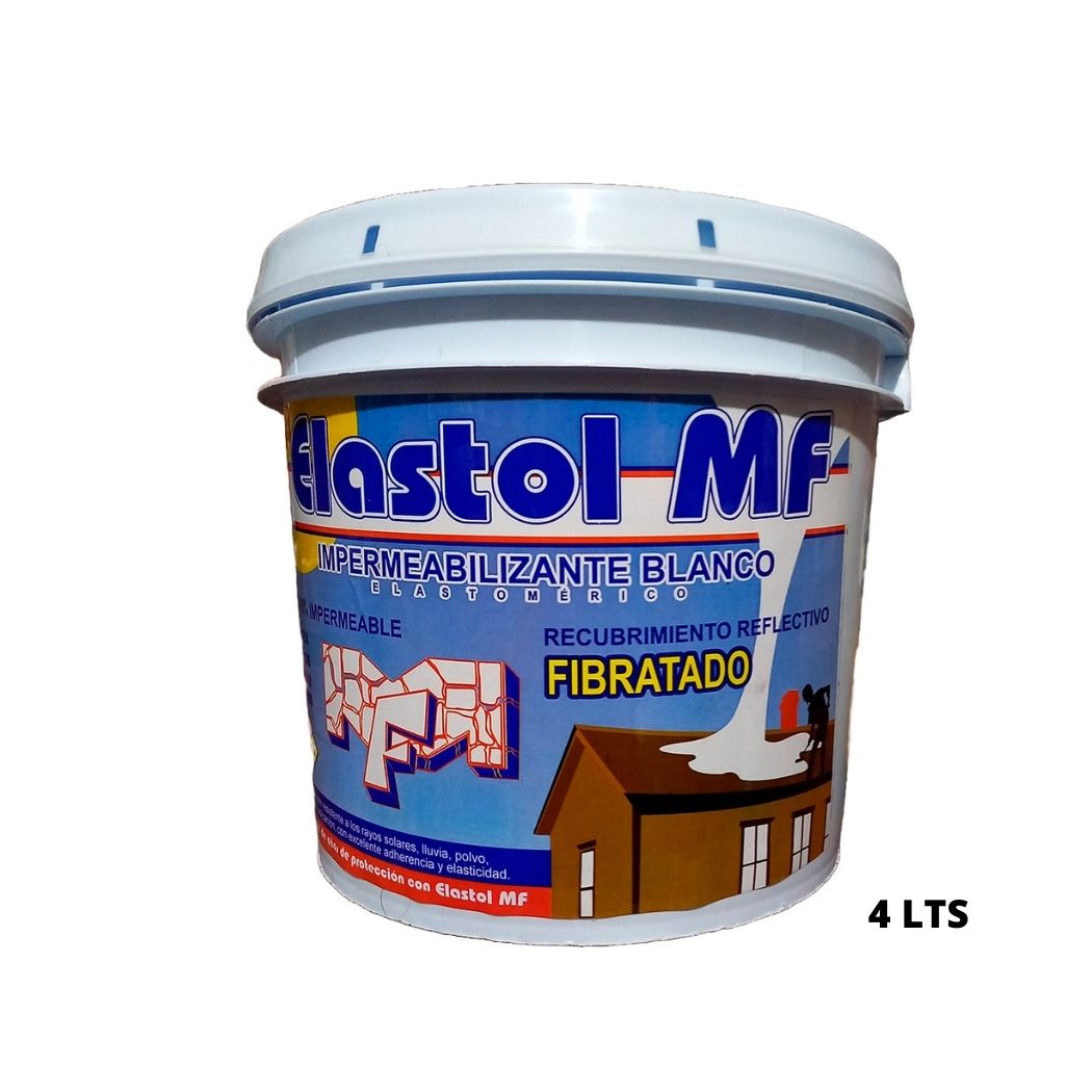 Impermeabilizante Elastol 300 Fibratado 4 Lt