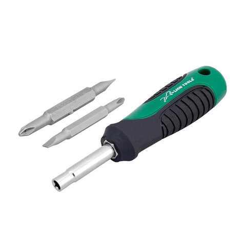 Desarmador 4 Puntas Intercambiables Lion Tools 2105