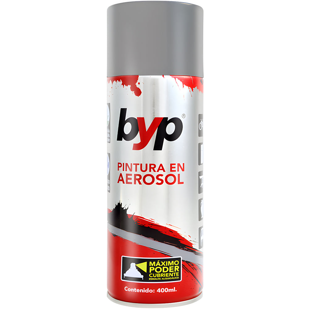 Aerosol Metalico Byp Apl Gris