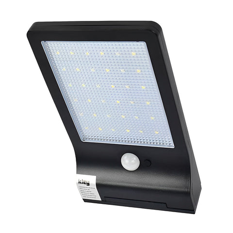 Lampara De Pared Led Solar C/ Sensor Movimiento Kleiman Lam-039